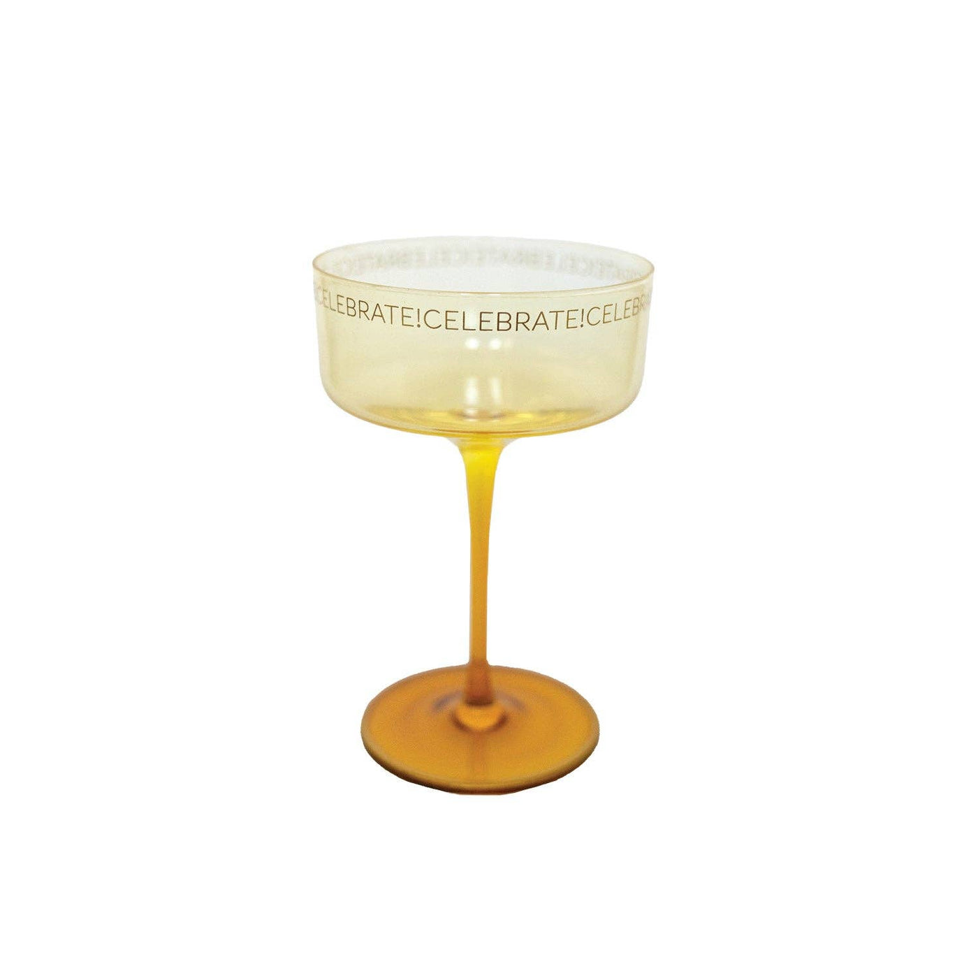 Emergency Confetti - Celebrate! Coupe Glass