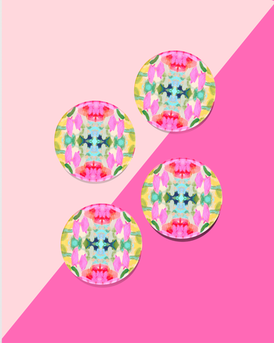 Tart By Taylor - Pink Paradise Coaster | Laura Park Designs x Tart By Taylor