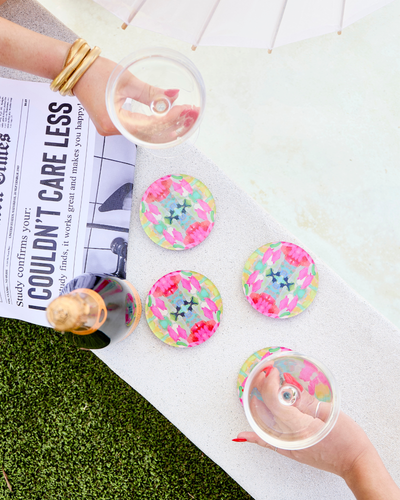 Tart By Taylor - Pink Paradise Coaster | Laura Park Designs x Tart By Taylor