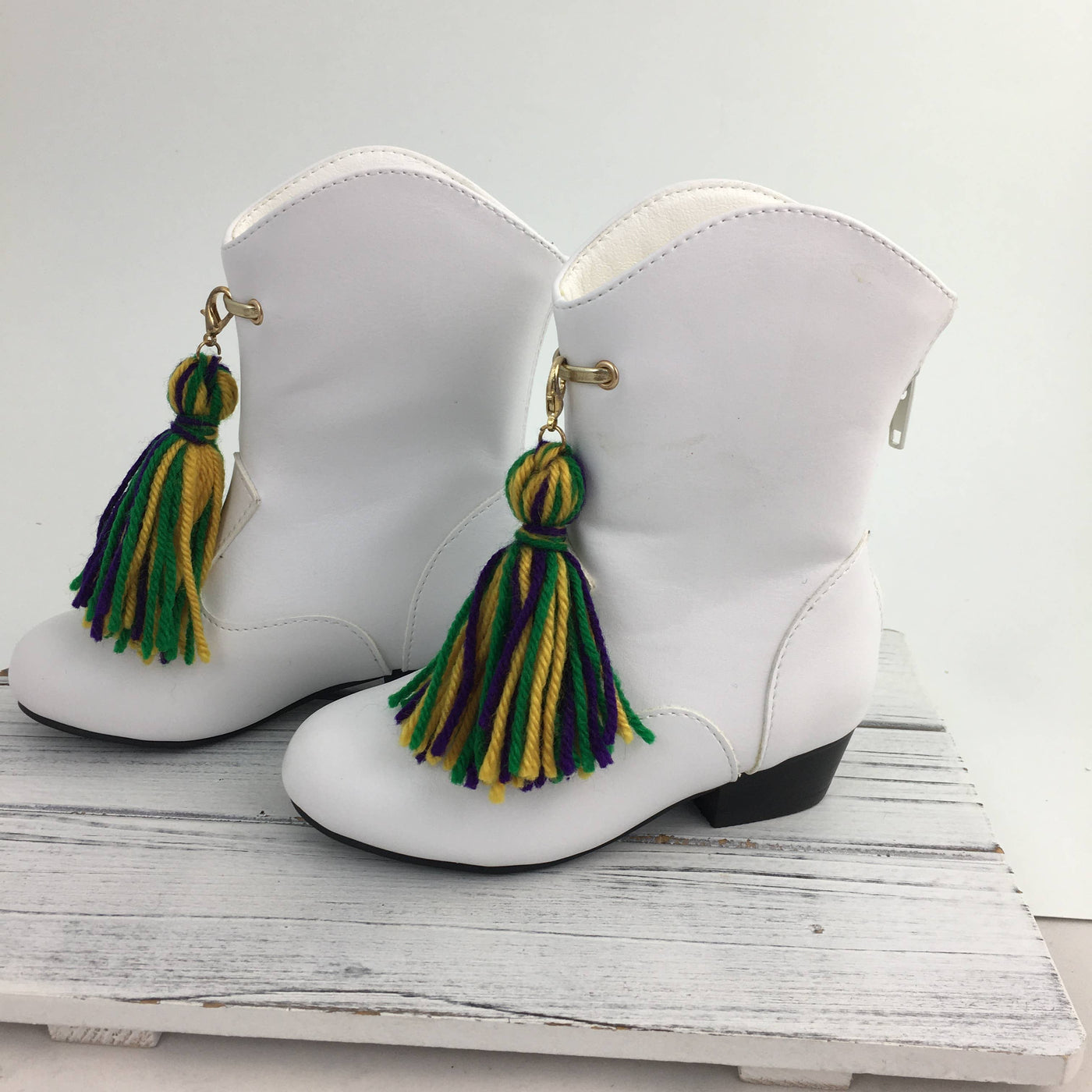 SongLily - Mardi Gras marching boots kids