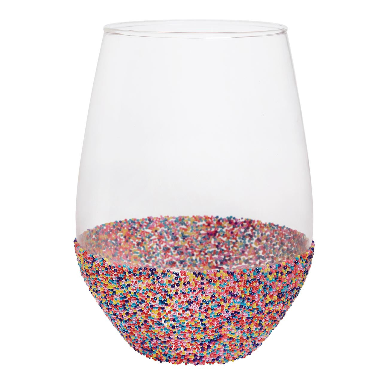 Jumbo Wine Glass - Sprinkle Dip