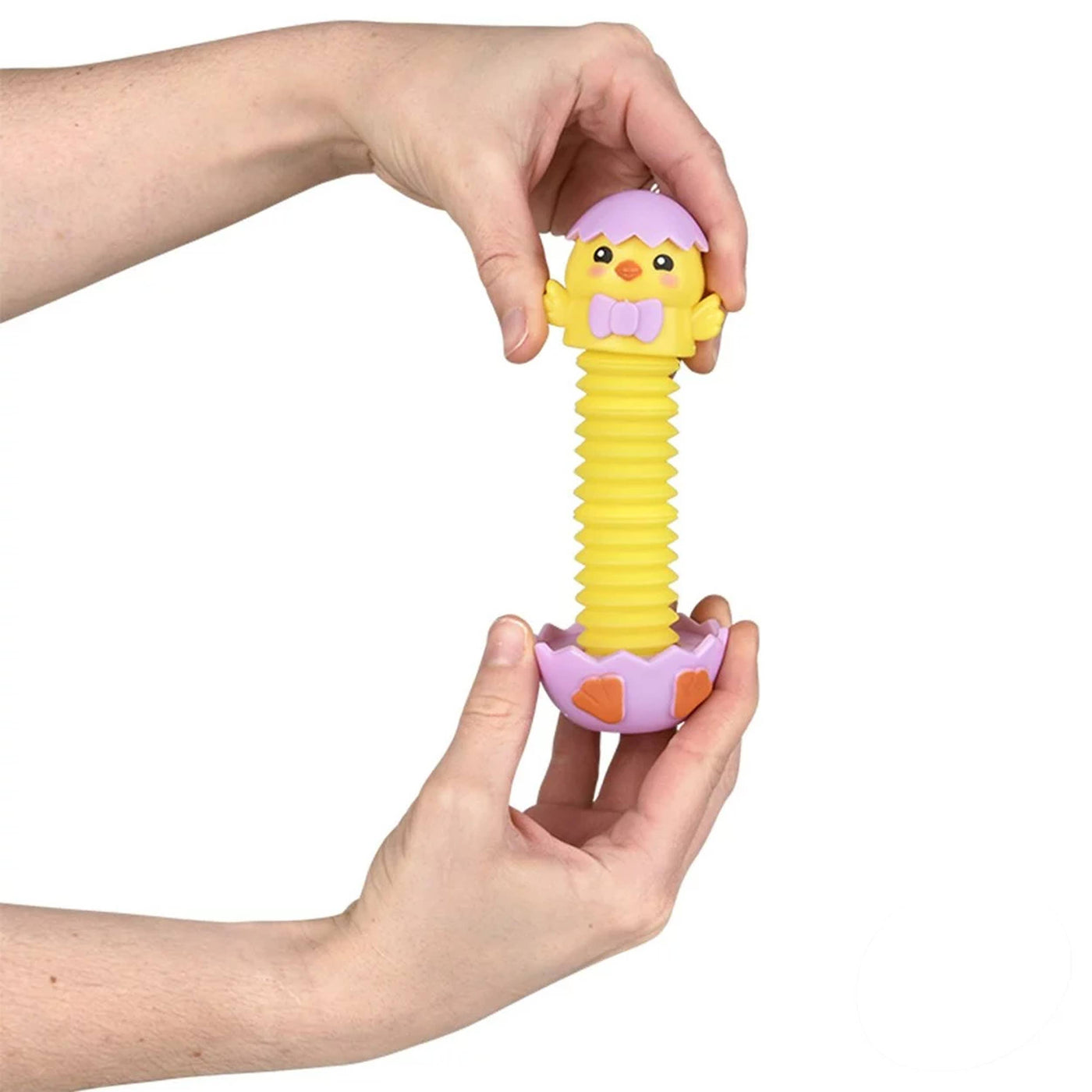 Easter Chick Fidget Pop Tube Kids Toy