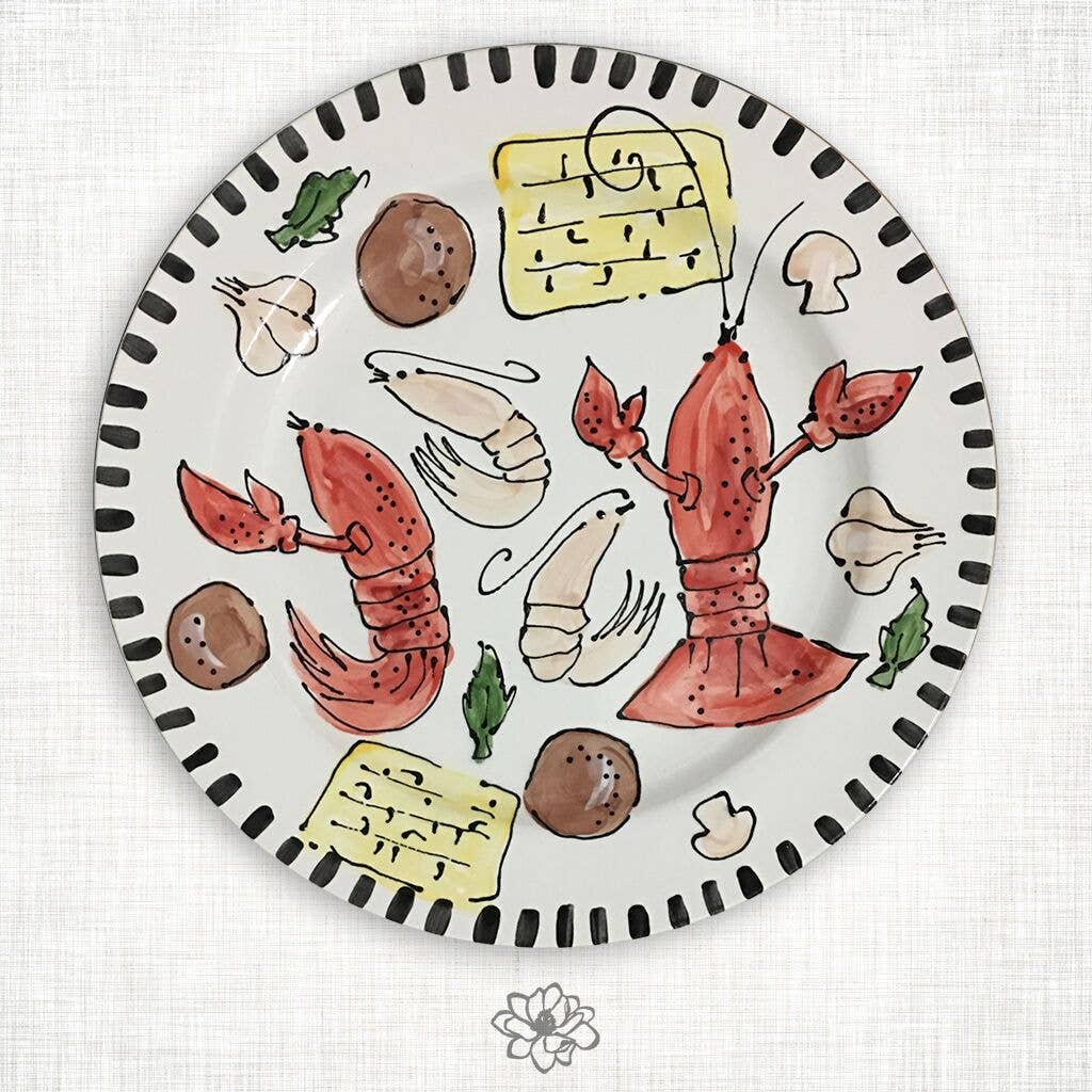 Magnolia Creative Co. - Crawfish Dinner Plate