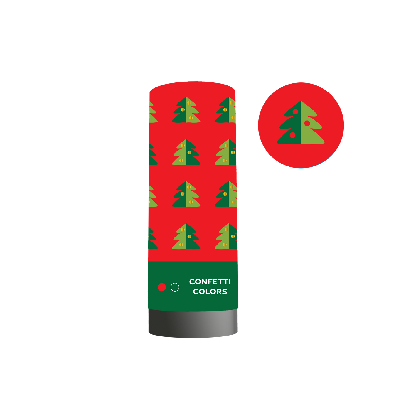 Emergency Confetti - Christmas Confetti Popper