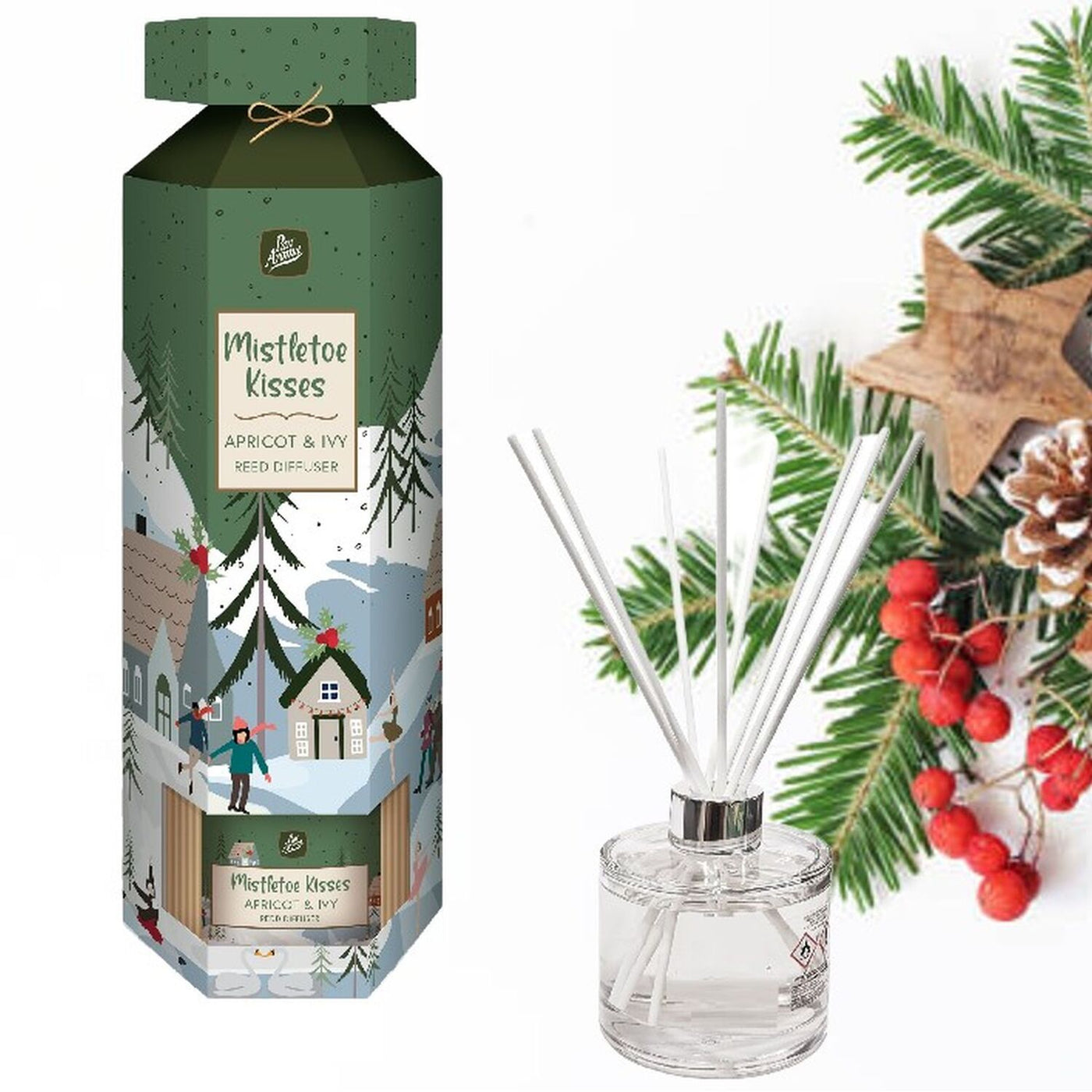 Holiday Reed Diffuser - 100ml - Mistletoe Kiss