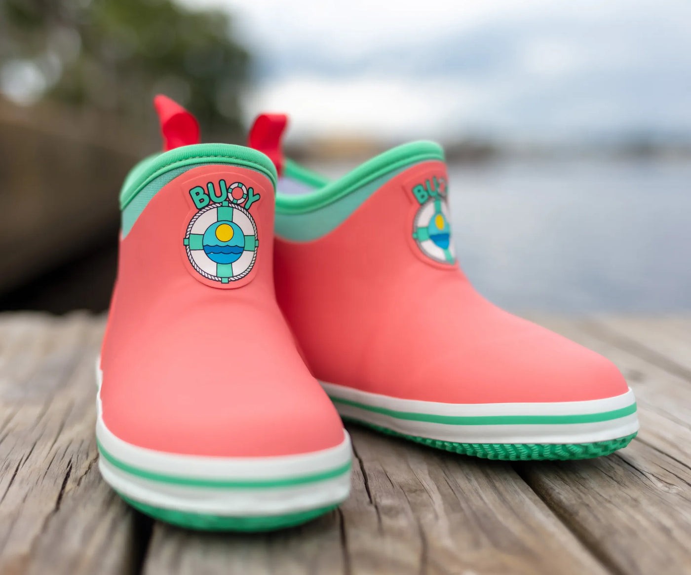 BUOY BOOTS-Kid's ankle boot-Coral