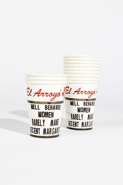 El Arroyo - 12 oz Party Cups (Pack of 12) - Well Behaved