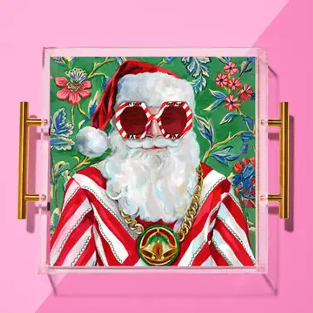 Swanky Santa Large Tray