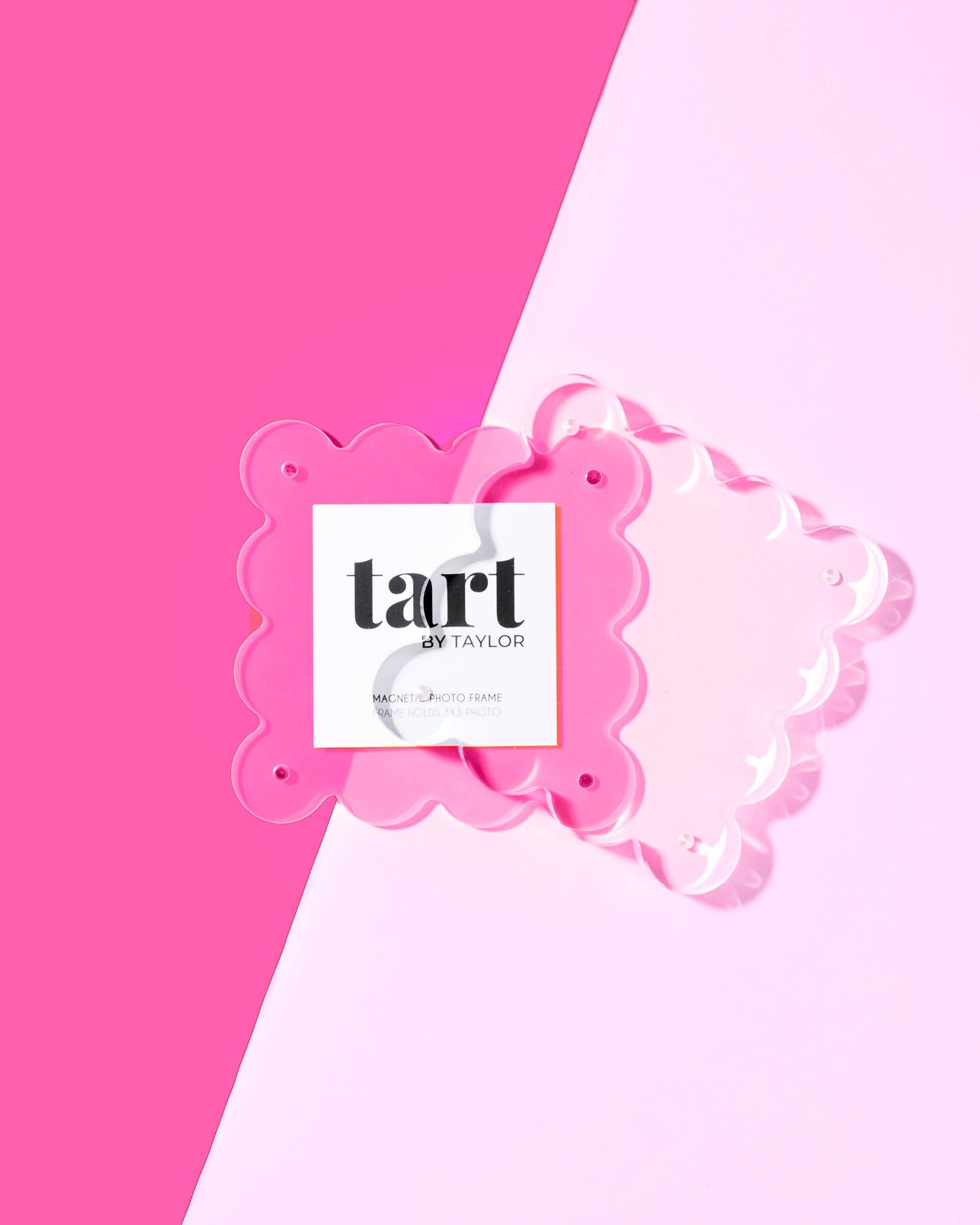 Tart By Taylor - Neon Pink Mini Acrylic Picture Frame