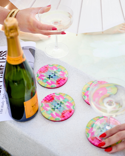 Tart By Taylor - Pink Paradise Coaster | Laura Park Designs x Tart By Taylor