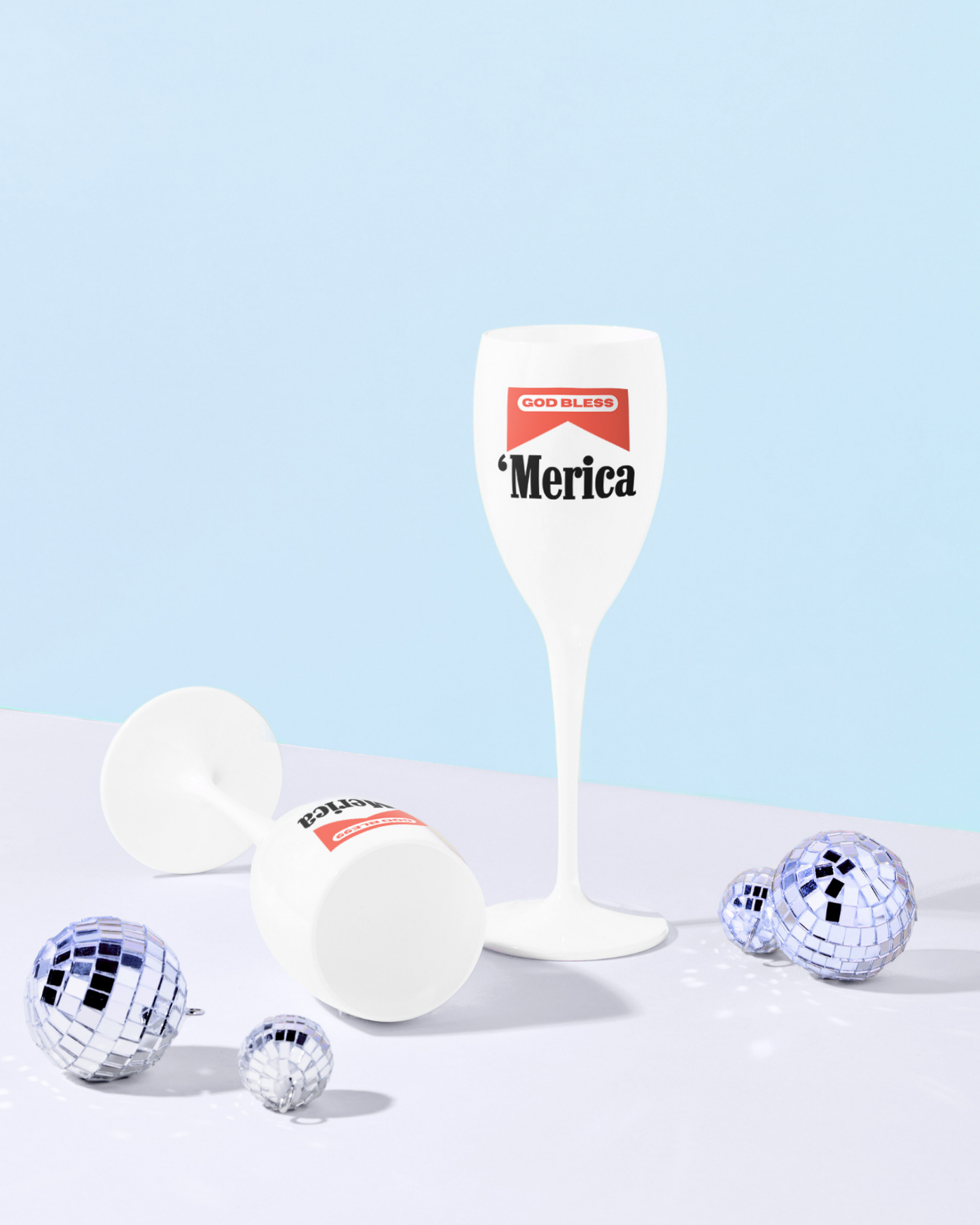 Tart By Taylor - 'Merica Champagne Flute