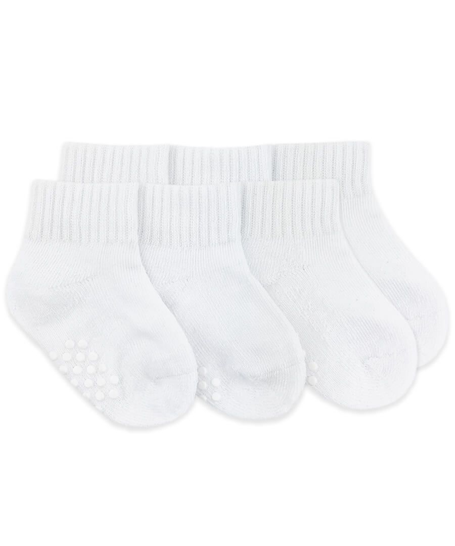 Non-Skid Smooth Toe Sport Half Cushion Quarter Socks - 3 Pack