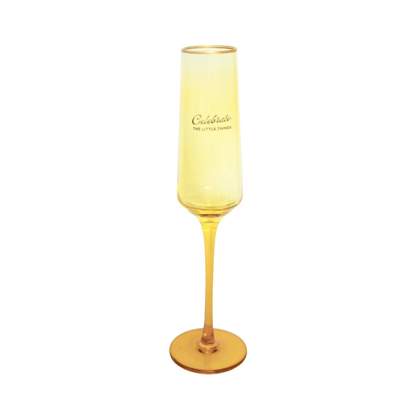 Emergency Confetti - Celebrate the Little Things Champagne Flute