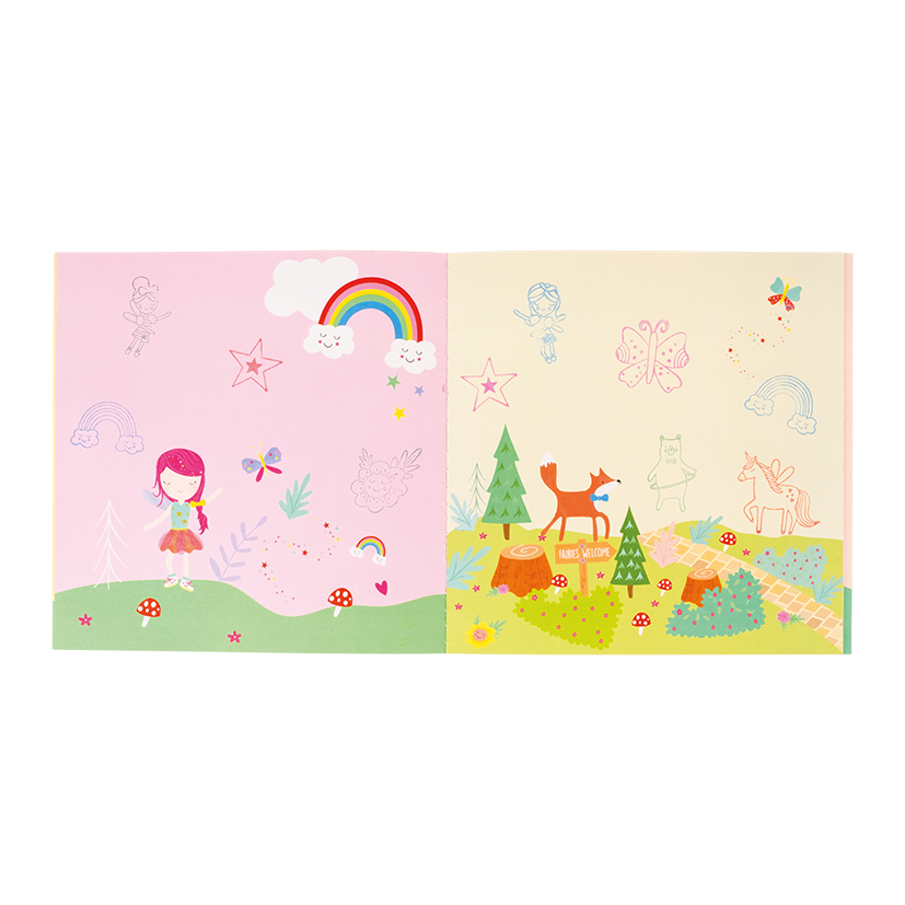 Floss and Rock - Rainbow Fairy My Stamper Set