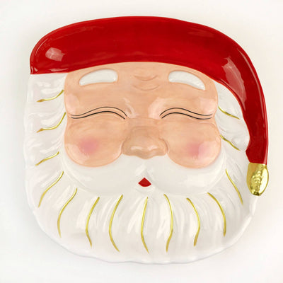 8 Oak Lane - Red Santa Platter