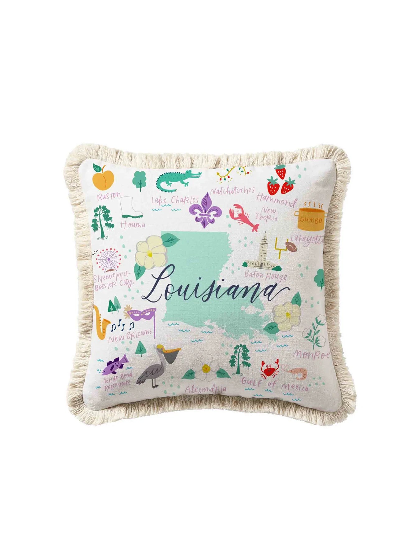 Louisiana Pillow