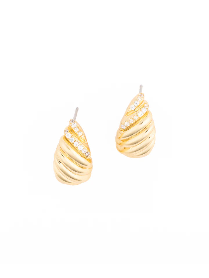 Brenna Earrings-Gold