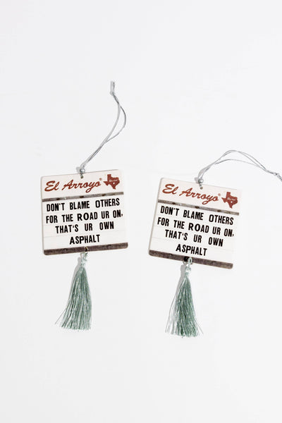 El Arroyo - Car Air Freshener (2 Pack) - Ur Own Asphalt