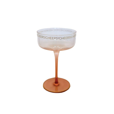 Emergency Confetti - Cheers! Coupe Glass