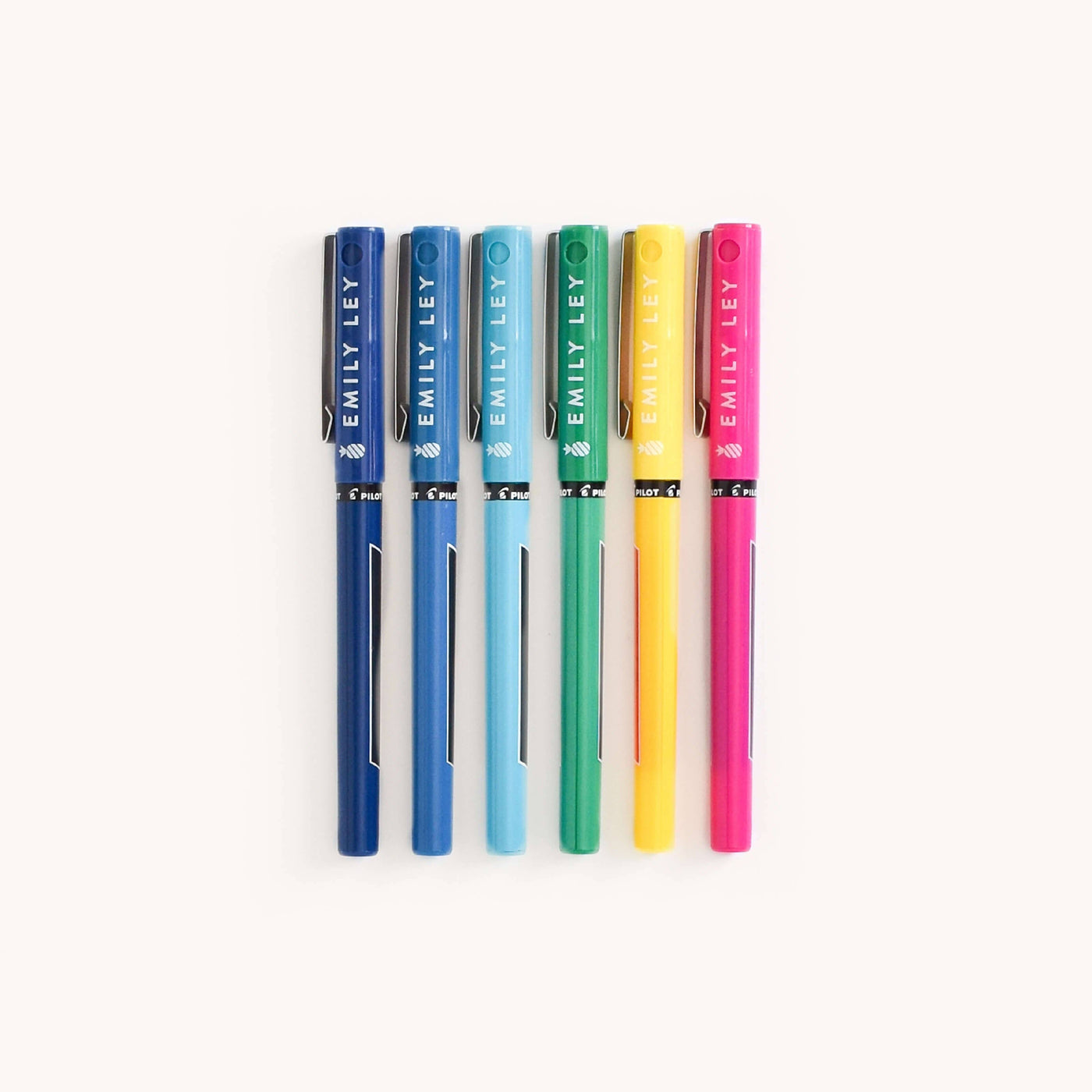 Simplifié par Emily Ley - Ensemble de stylos Pilot Precise V5, Happy Stripe®