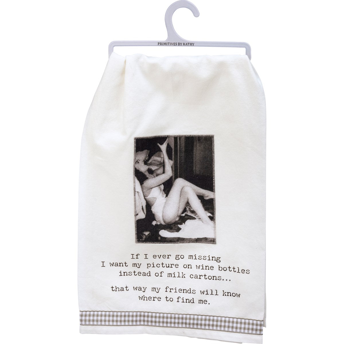 Kitchen Towel - Friends Will Know Where to Find Me