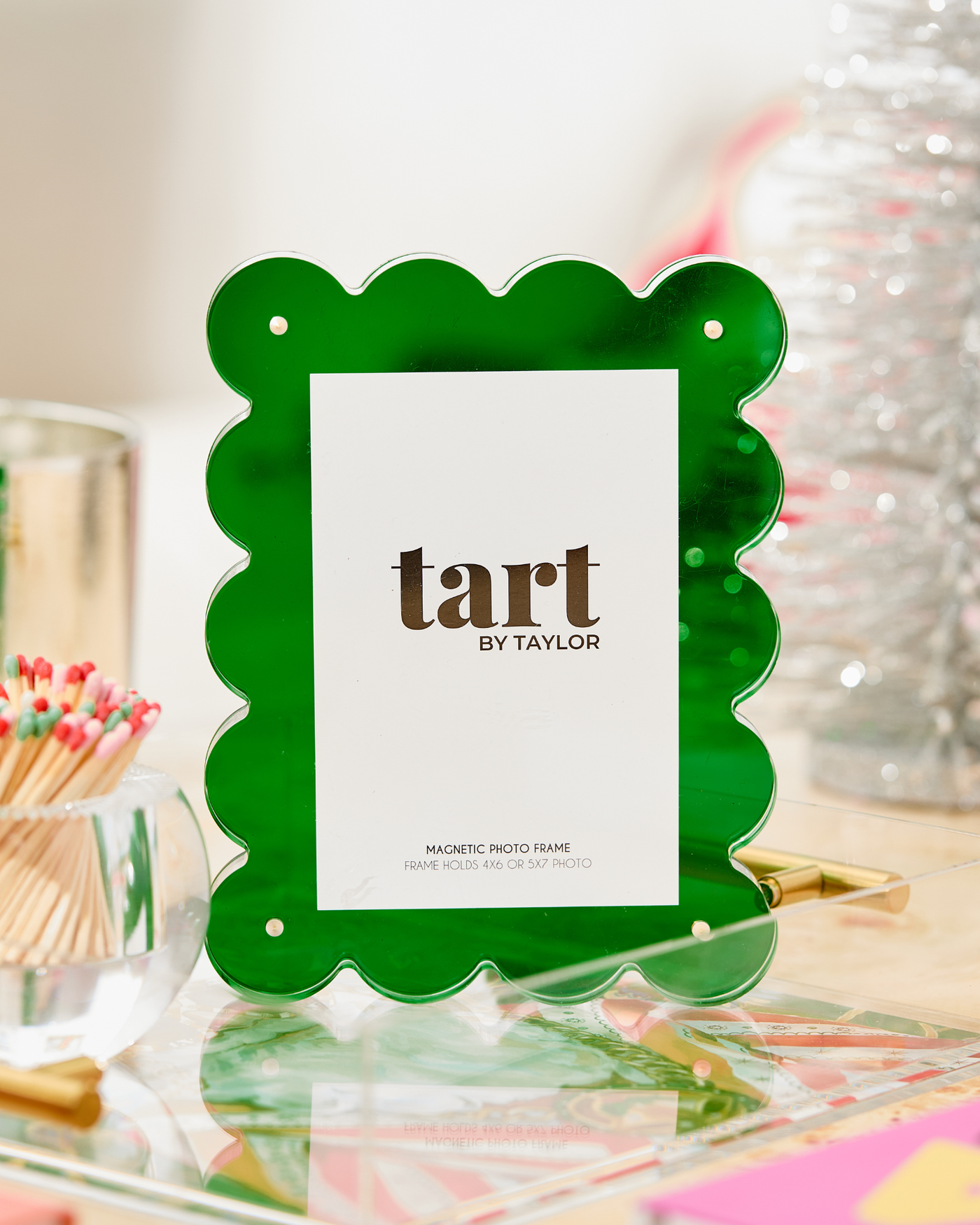 Tart By Taylor - Green Acrylic Picture Frame