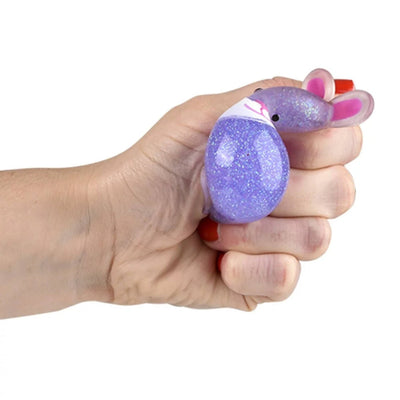 Squish Sticky Glitter Easter Bunny Kids Toy