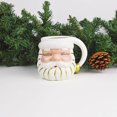 8 Oak Lane - White Santa Mug