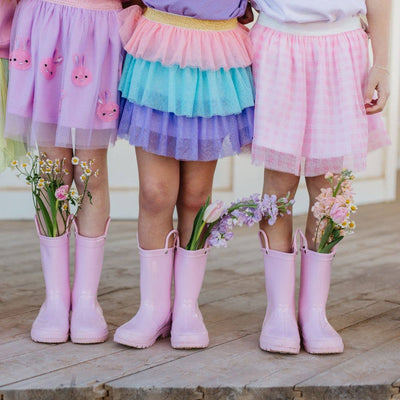 Sweet Wink - Lavender Bunny Tutu - Dress Up Skirt - Kids Easter Tutu
