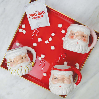 8 Oak Lane - White Santa Mug