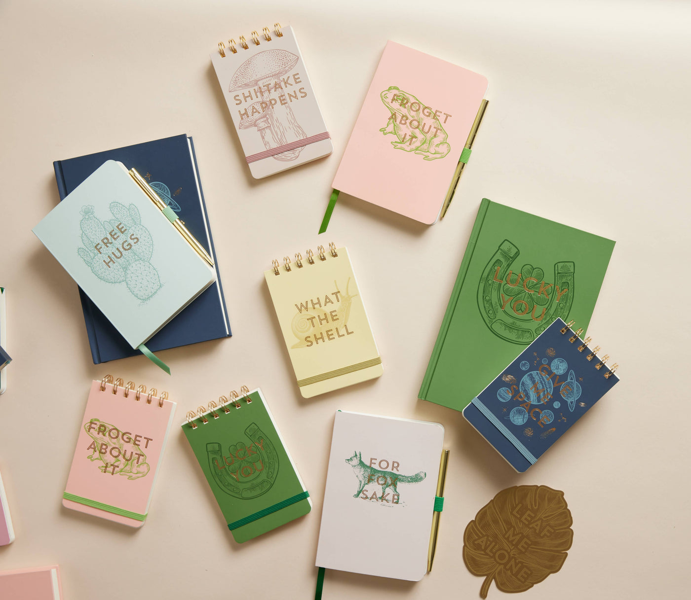 DesignWorks Ink - JOURNAL VINTAGE SASS - VOUS AVEZ DE LA CHANCE