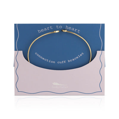 Connection Cuff - Heart to Heart