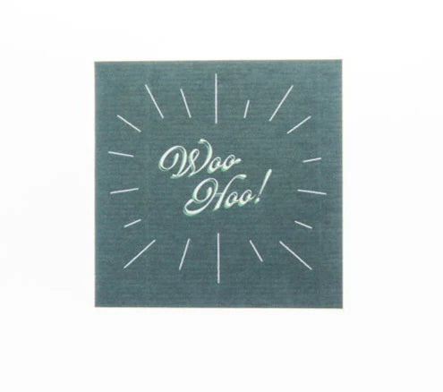 Woo hoo! Mini Greeting Card