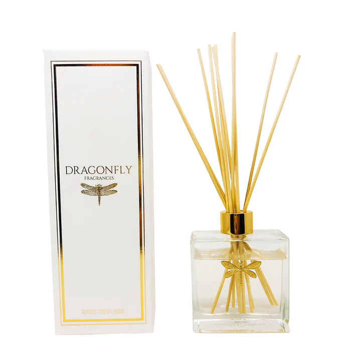 Dragonfly Reed Diffuser - Driftwood & Sea Salt