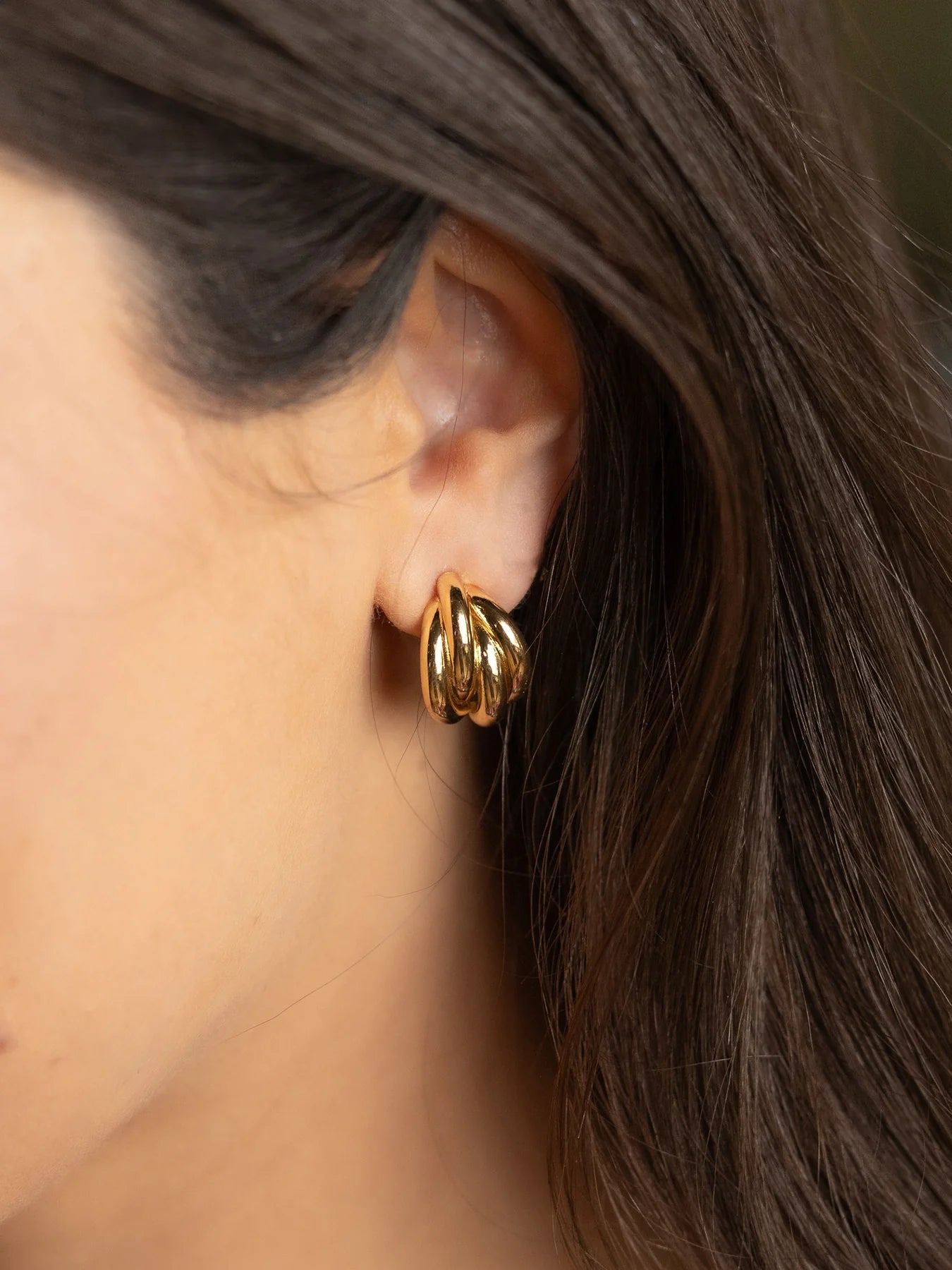 Abrielle Earrings-Gold