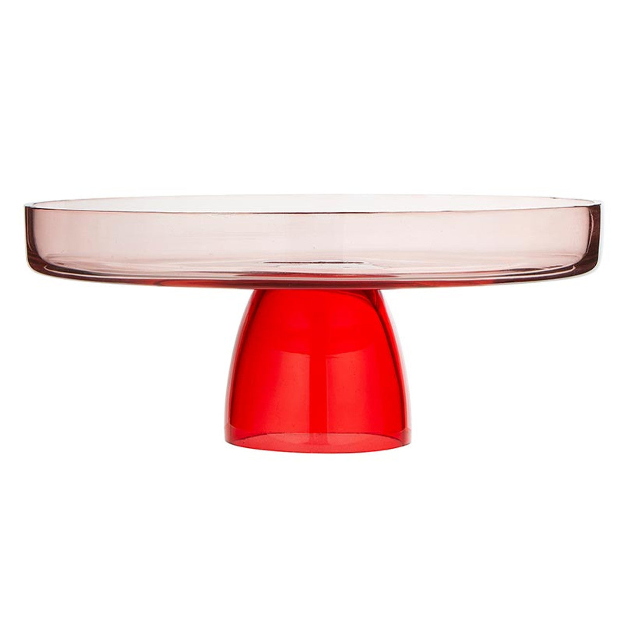 Red Cake Stand - 9.5"