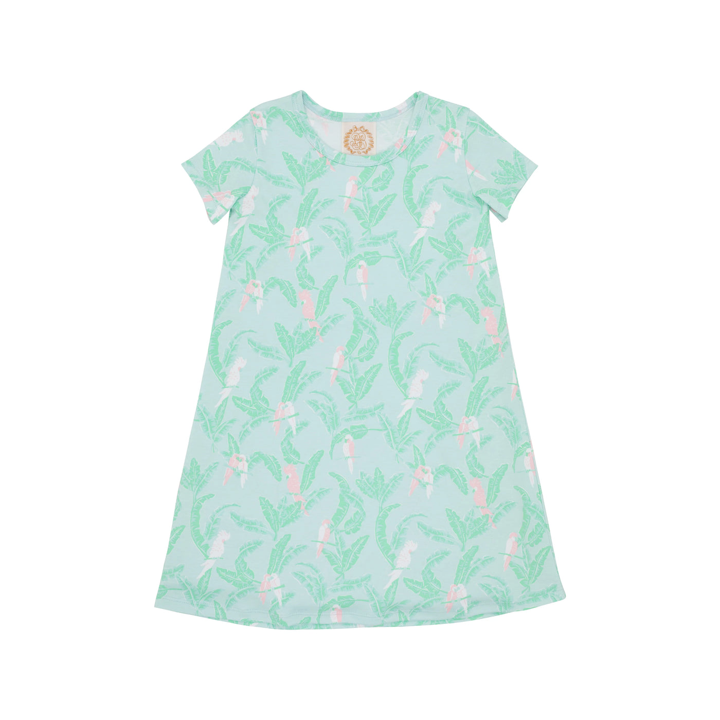 Polly Play Dress-Parrot Island Palms