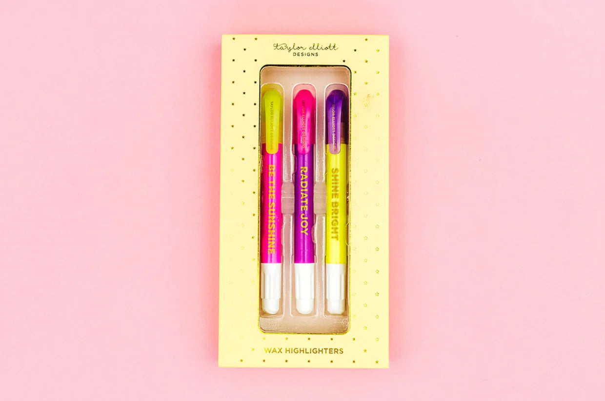 Wax Highlighter Set-Shine Bright