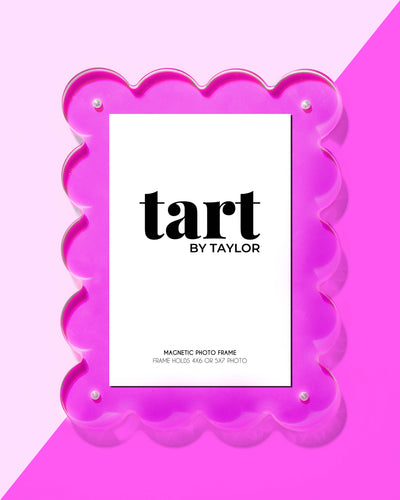 Tart By Taylor - Fuchsia Acrylic Picture Frame