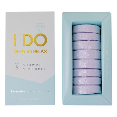 Chez Gagné - I DO Need To Relax - Bridal Shower Steamers - Lavender