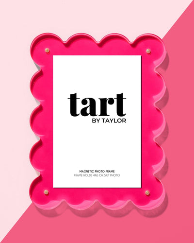 Tart By Taylor - Neon Pink Acrylic Picture Frame