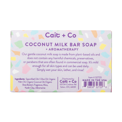Cait + Co - Amethyst Coconut Milk Bar Soap