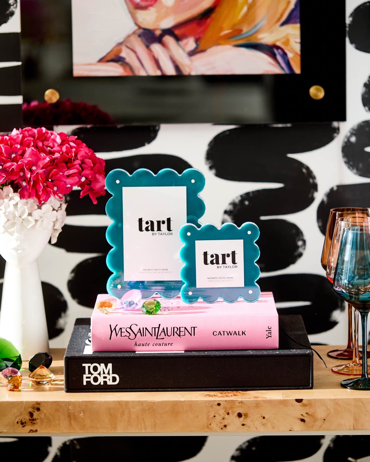 Tart By Taylor - Teal Mini Acrylic Picture Frame