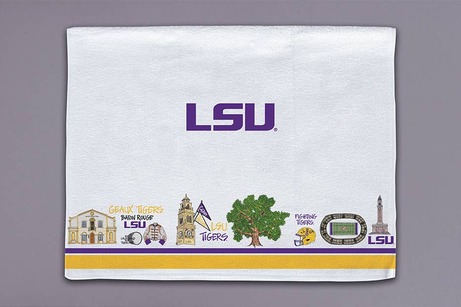 MAGNOLIA LANE - LSU Icon Towel