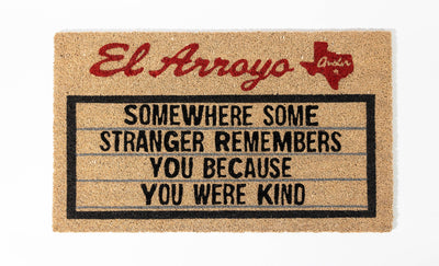 El Arroyo - Outdoor Doormat - Some Stranger