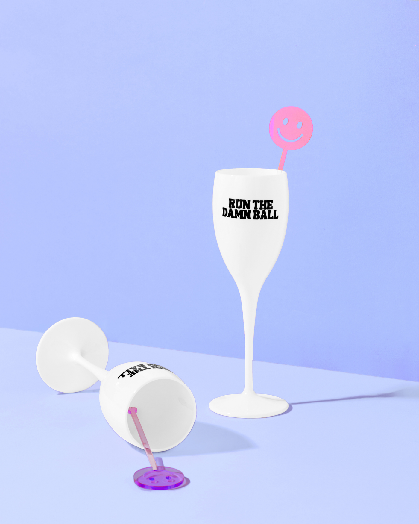 Tart By Taylor - Run the Damn Ball Champagne Flute