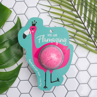 Cait + Co - You are Flamazing Flamingo Clamshell Bath Bomb