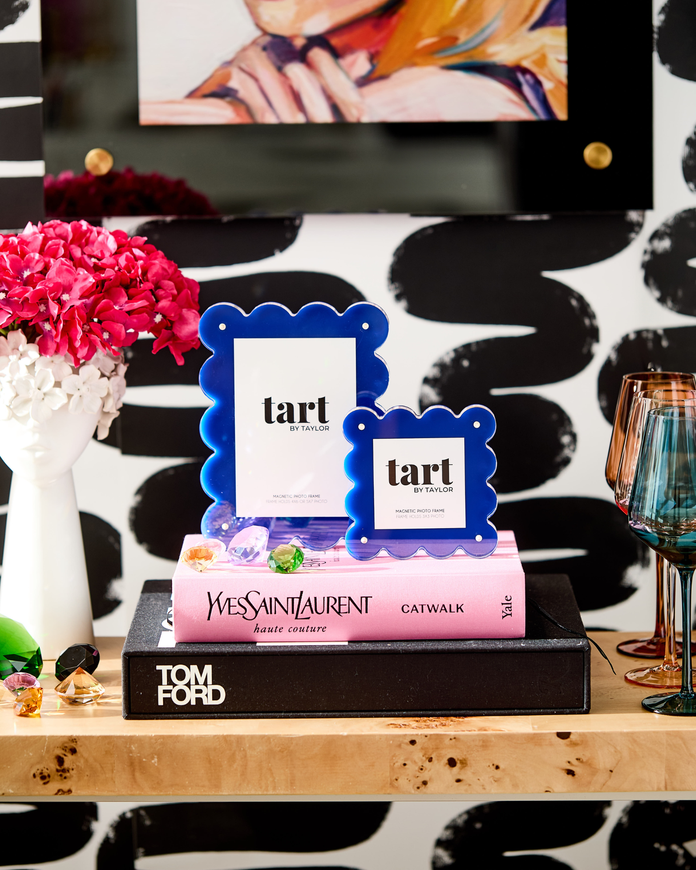 Tart By Taylor - Royal Blue Mini Acrylic Picture Frame