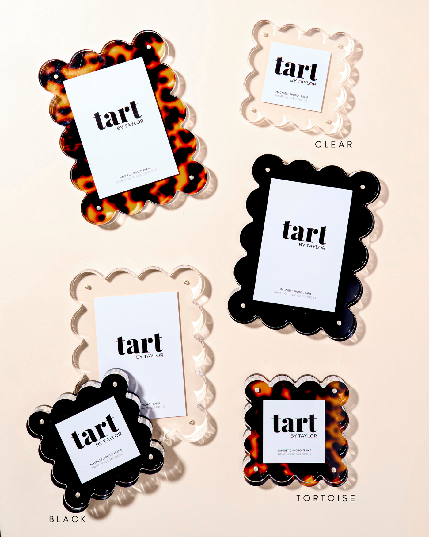 Tart By Taylor - Tortoise Mini Acrylic Picture Frame