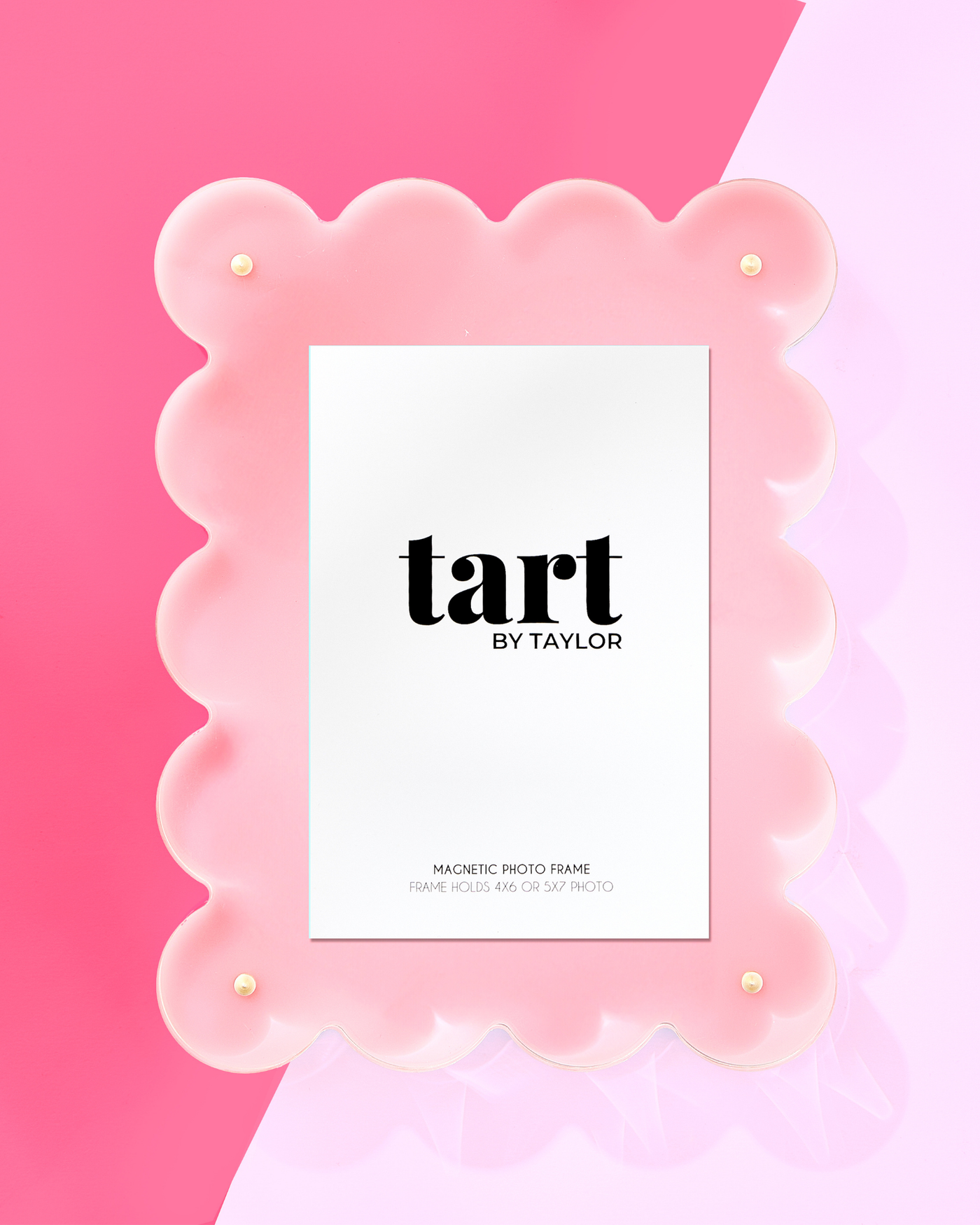 Tart By Taylor - Light Pink Acrylic Picture Frame